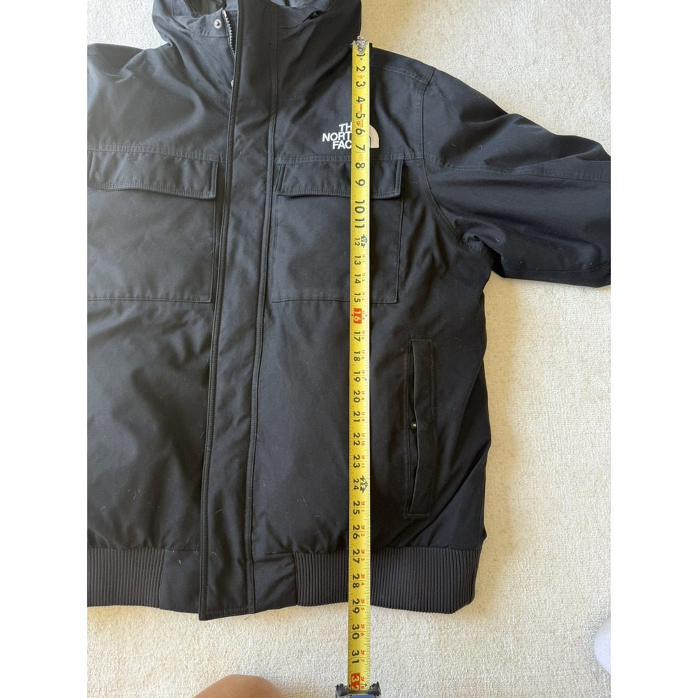 The North Face Mens Gotham lll Goose Down Insulated Winter Jacket Black XL - Picture 7 of 11